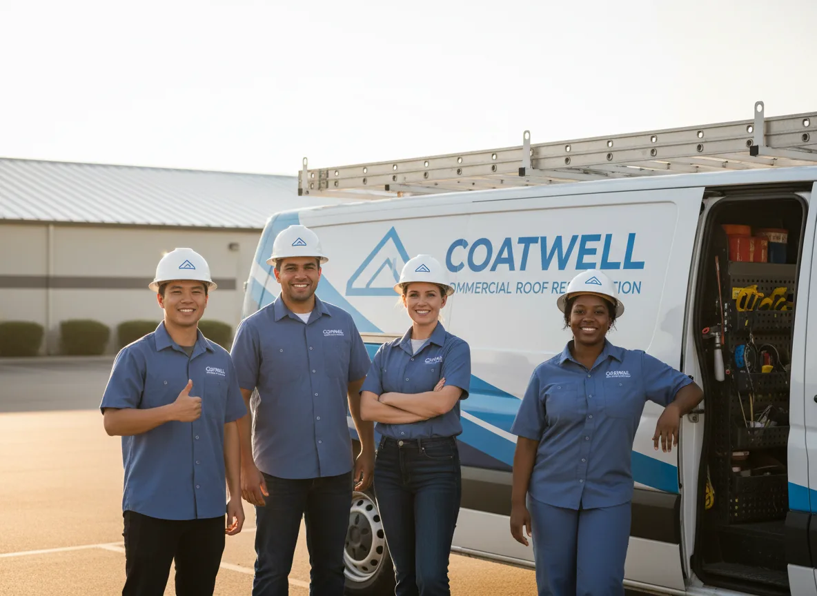 Commercial roof coating company in Eagle, NE